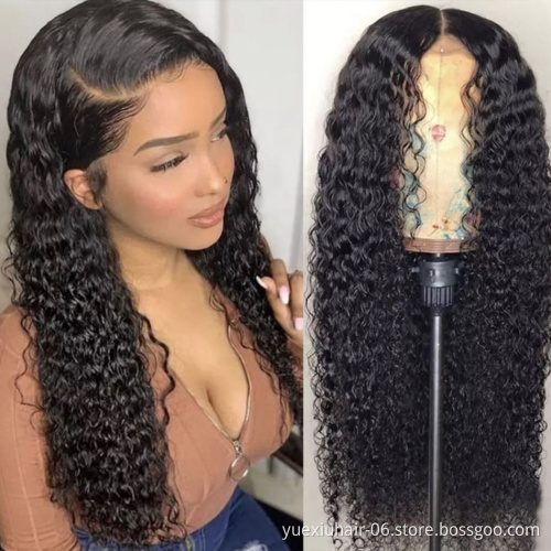 Wigs Vendor Wholesale Cheap Natural Human hair Curly 13X4 13X6 Lace Front Womens Wigs 100% full lace human hair wig